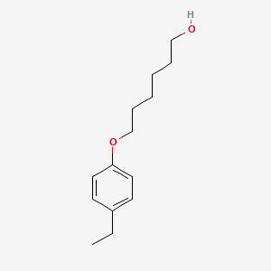 6-(4-Ethylphenoxy)hexan-1-ol