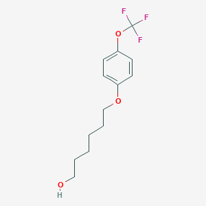 6-[4-(Trifluoromethoxy)phenoxy]hexan-1-ol