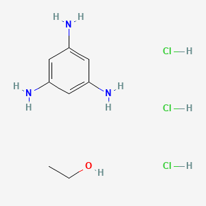 Benzene-1,3,5-triamine;ethanol;trihydrochloride