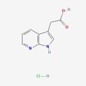 (1H-Pyrrolo[2,3-b]pyridin-3-yl)-acetic acid hydrochloride
