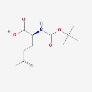 (S)-2-((tert-Butoxycarbonyl)amino)-5-methylhex-5-enoic acid
