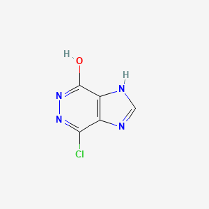 molecular formula C5H3ClN4O B8015091 CID 5304086 