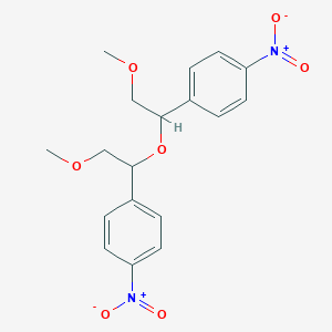 1-[2-Methoxy-1-[2-methoxy-1-(4-nitrophenyl)ethoxy]ethyl]-4-nitrobenzene