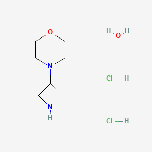 4-(Azetidin-3-yl)morpholine hydrate dihydrochloride