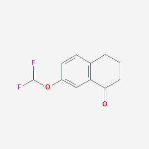 7-(Difluoromethoxy)-3,4-dihydronaphthalen-1(2H)-one