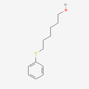 molecular formula C12H18OS B8015325 6-(Phenylthio)hexan-1-ol 