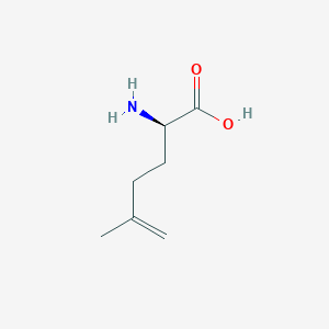 D-5,6-Dehydrohomoleucine