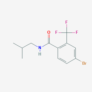 4-Bromo-N-isobutyl-2-(trifluoromethyl)benzamide