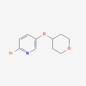 2-Bromo-5-(tetrahydro-pyran-4-yloxy)-pyridine