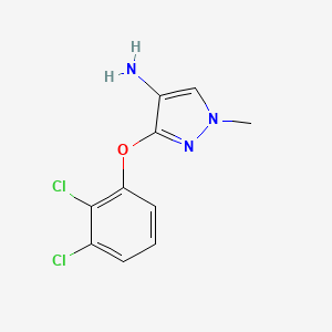 3-(2,3-Dichlorophenoxy)-1-methyl-1H-pyrazol-4-amine