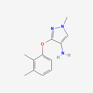 3-(2,3-Dimethylphenoxy)-1-methyl-1H-pyrazol-4-amine