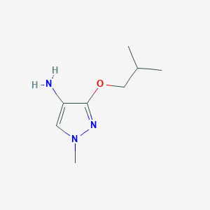 1-methyl-3-(2-methylpropoxy)-1H-pyrazol-4-amine
