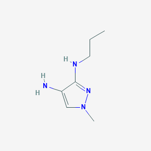 1-methyl-N3-propyl-1H-pyrazole-3,4-diamine