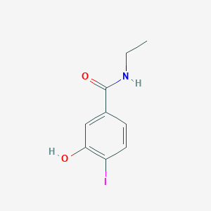 N-ethyl-3-hydroxy-4-iodobenzamide
