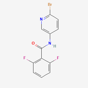 N-(6-bromopyridin-3-yl)-2,6-difluorobenzamide