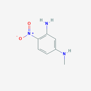 molecular formula C7H9N3O2 B8016053 N1-Methyl-4-nitrobenzene-1,3-diamine 