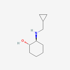 (1S,2S)-2-[(cyclopropylmethyl)amino]cyclohexan-1-ol