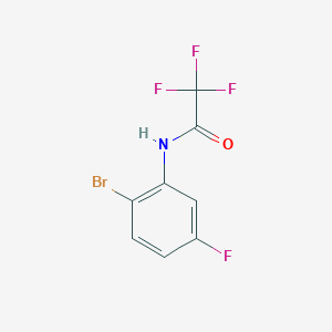 N-(2-Bromo-5-fluoro-phenyl)-2,2,2-trifluoro-acetamide