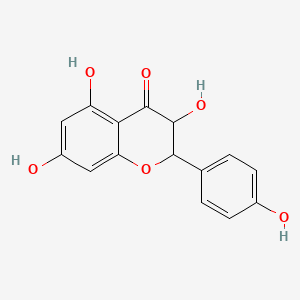 molecular formula C15H12O6 B8016323 二氢杨梅黄素 CAS No. 5150-32-3