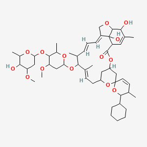 molecular formula C50H74O14 B8016383 Pesticide4_Doramectin_C50H74O14_Dectomax 