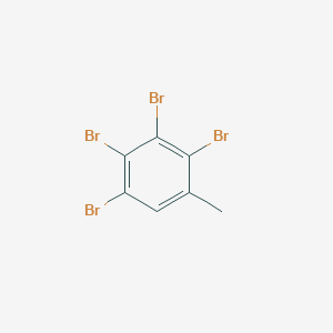 molecular formula C7H4Br4 B8016616 1,2,3,4-Tetrabromo-5-methylbenzene CAS No. 101421-20-9
