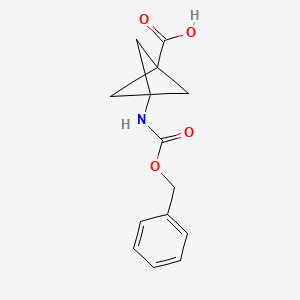 3-{[(Benzyloxy)carbonyl]amino}bicyclo[1.1.1]pentane-1-carboxylic acid