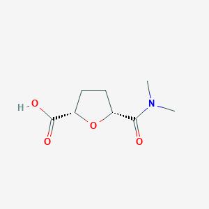 (2S,5R)-5-(dimethylcarbamoyl)oxolane-2-carboxylic acid