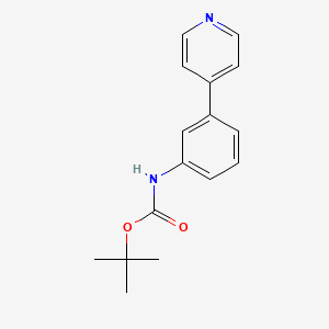 Tert-butyl (3-(pyridin-4-yl)phenyl)carbamate