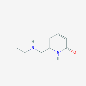 6-((Ethylamino)methyl)pyridin-2(1H)-one