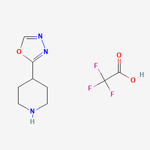 4-(1,3,4-Oxadiazol-2-yl)piperidine, trifluoroacetic acid