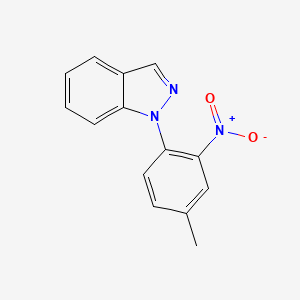 1-{2-nitro-4-methylphenyl}-1H-indazole