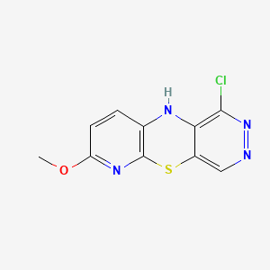 6-chloro-5H-pyridazino[4,5-b]pyrido[3,2-e][1,4]thiazin-2-yl methyl ether