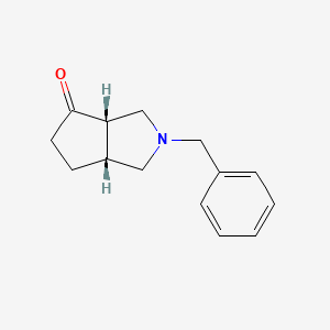 cis-2-Benzylhexahydrocyclopenta[c]pyrrol-4(2H)-one