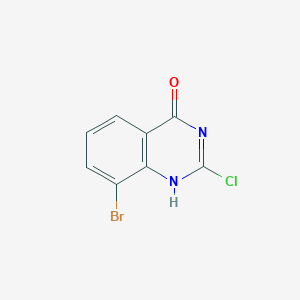 molecular formula C8H4BrClN2O B8017398 CID 22457628 