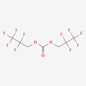 molecular formula C7H4F10O3 B8017477 Bis(2,2,3,3,3-pentafluoropropyl) carbonate 