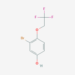 3-Bromo-4-(2,2,2-trifluoro-ethoxy)-phenol