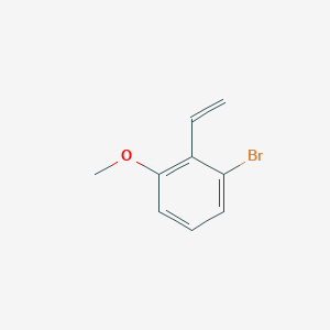 molecular formula C9H9BrO B8017533 2-Bromo-6-methoxystyrene 