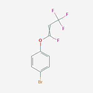 1-Bromo-4-(1,3,3,3-tetrafluoroprop-1-enoxy)benzene