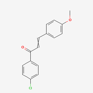 molecular formula C16H13ClO2 B8017542 1-(4-Chlorophenyl)-3-(4-methoxyphenyl)-2-propen-1-one 
