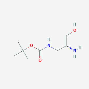 (R)-tert-Butyl 2-amino-3-hydroxypropylcarbamate