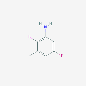 molecular formula C7H7FIN B8017584 CID 97890177 
