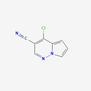 4-chloro-Pyrrolo[1,2-b]pyridazine-3-carbonitrile