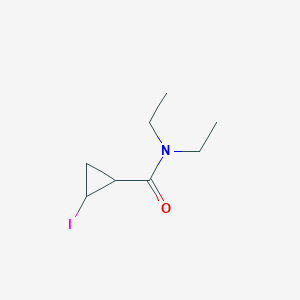 N,N-diethyl-2-iodocyclopropane-1-carboxamide