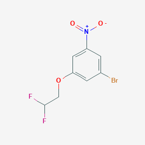 3-Bromo-5-(2,2-difluoroethoxy)nitrobenzene