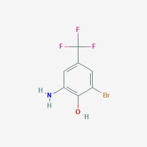 3-Amino-5-bromo-4-hydroxybenzotrifluoride