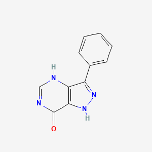 molecular formula C11H8N4O B8017775 CID 12469588 