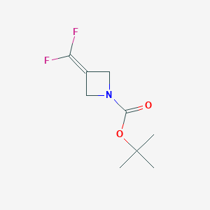 Tert-butyl 3-(difluoromethylidene)azetidine-1-carboxylate