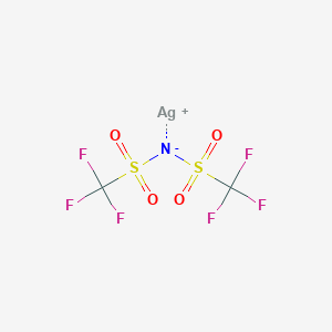 molecular formula C2AgF6NO4S2 B8017986 AgNTf2 