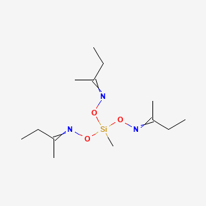 molecular formula C13H27N3O3Si B8017993 Butan-2-one O,O',O''-(methylsilylidyne)trioxime 