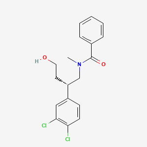 (S)-N-[2-(3,4-dichloro-phenyl)-4-hydroxy-butyl]-N-methyl-benzamide